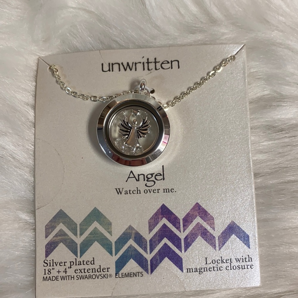 Angel Necklace - Made w/ Swarovski Elements (NWT)